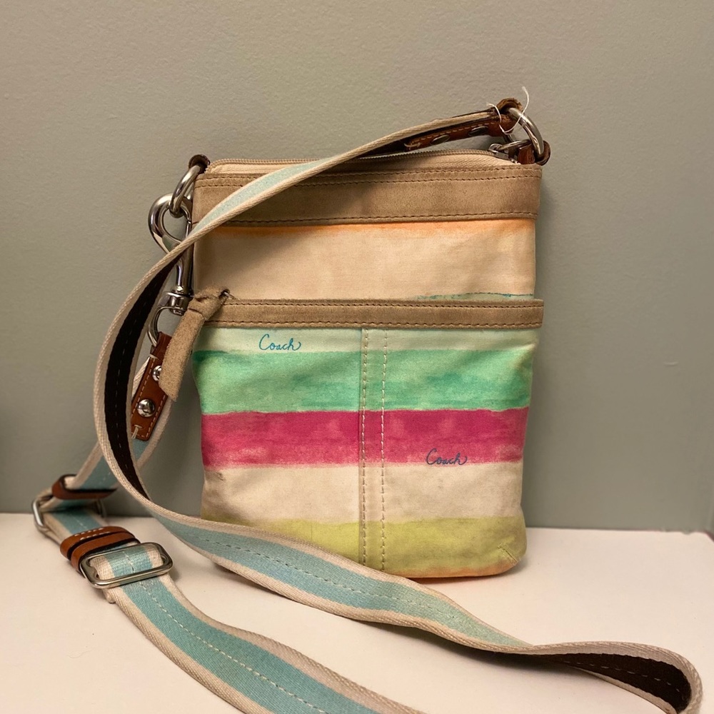 Coach colorful crossbody